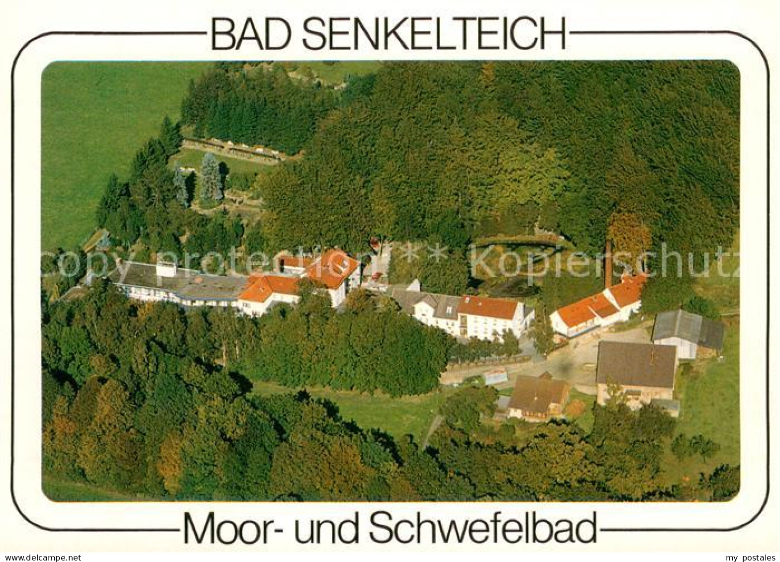 73688532 Bad Senkelteich Kursanatorium Moor Und Schwefelbad Fliegeraufnahme Bad  - Vlotho