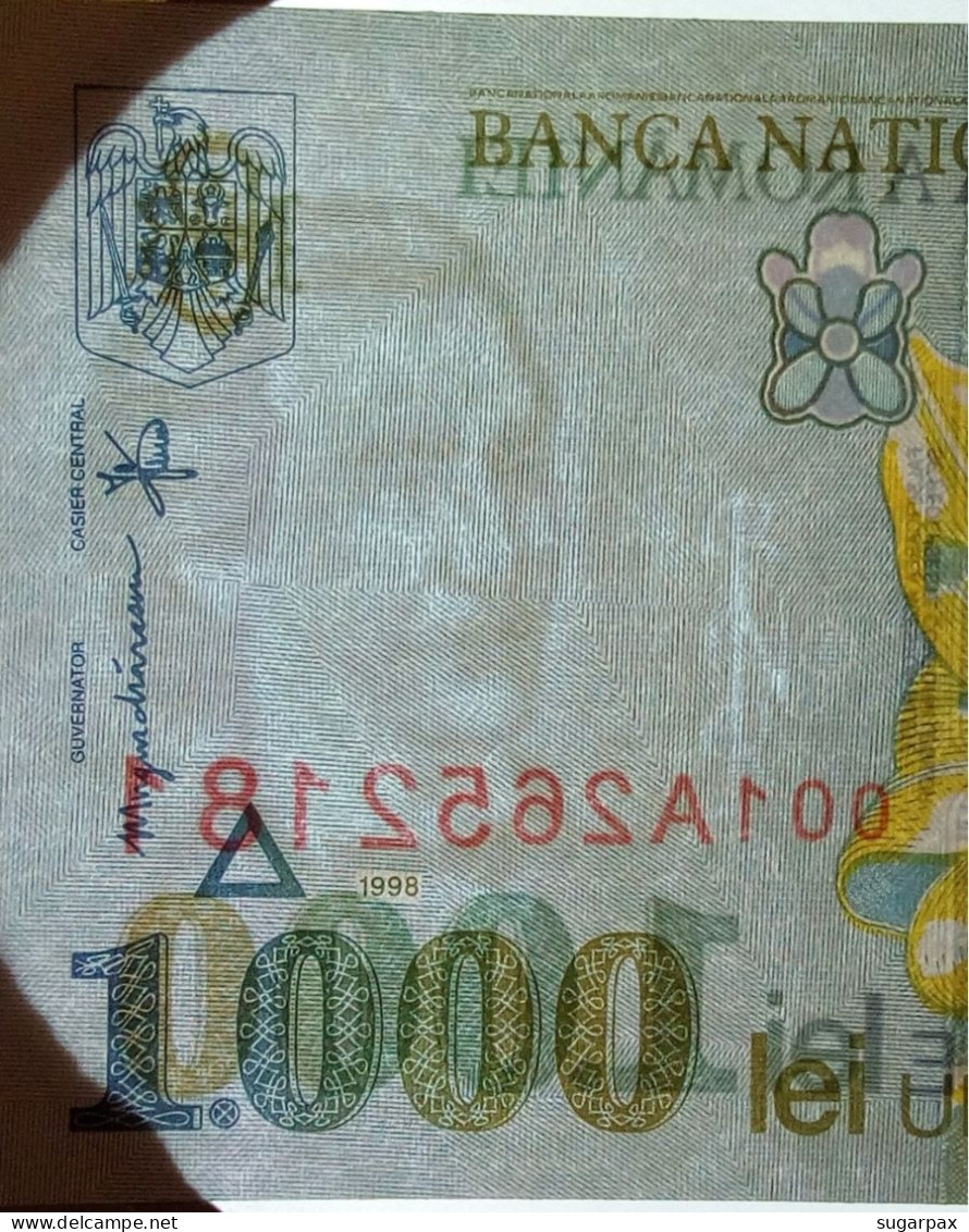 ROMANIA - 1.000 Lei - 1998 - Pick 106 - Unc. - Série 001A - Wmk: Small BNR - 1000 - Roemenië