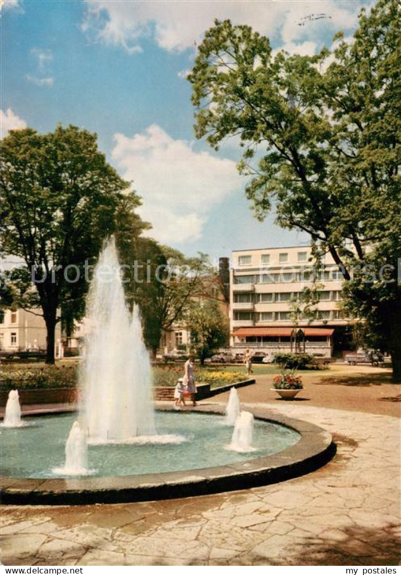73688417 Bad Godesberg Partie Im Stadtpark Mit Blick Auf Das Parkhotel Wasserspi - Bonn