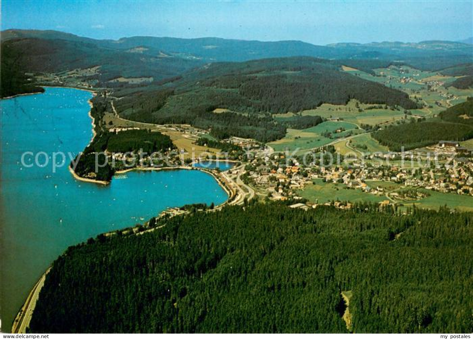 73688370 Schluchsee Fliegeraufnahme Schluchsee - Schluchsee