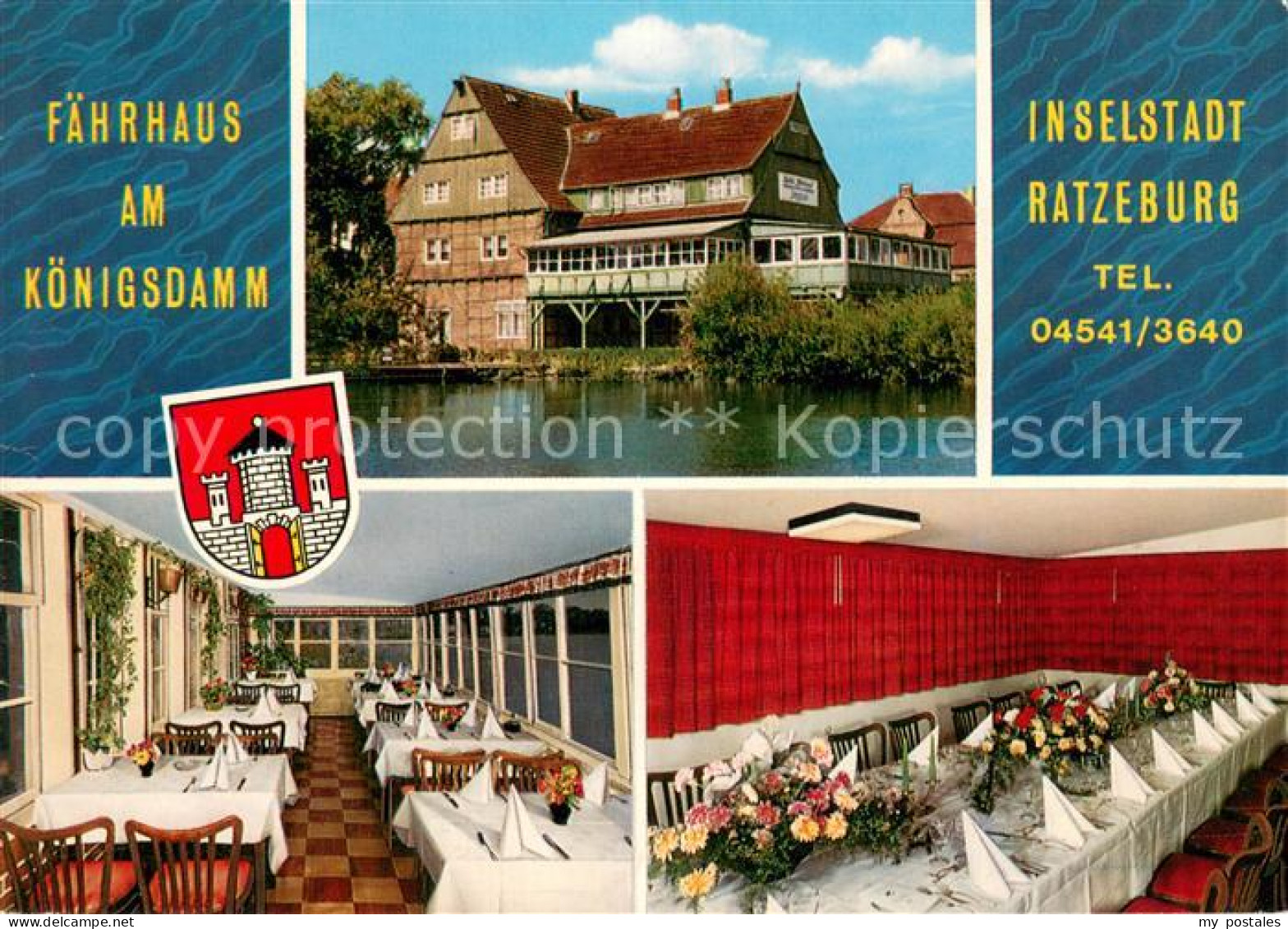 73688136 Ratzeburg Faehrhaus Am Koenigsdamm Restaurant Inselstadt Naturpark Laue - Ratzeburg