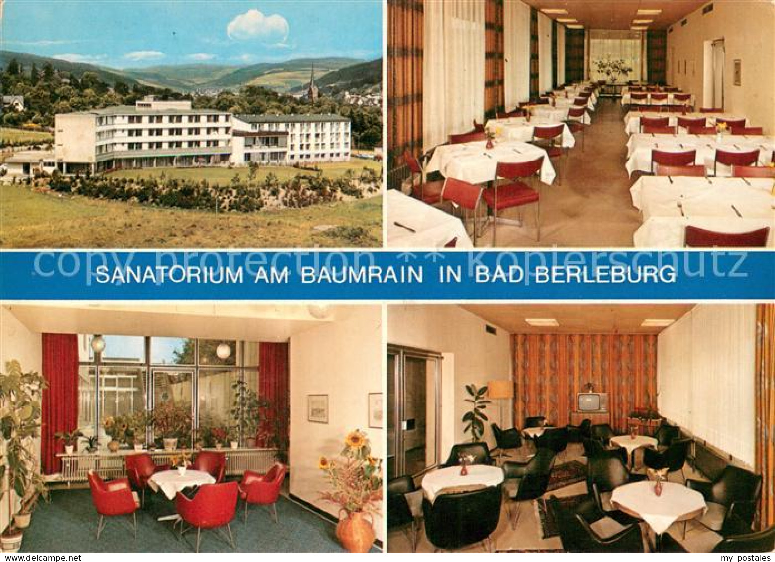 73688020 Bad Berleburg Sanatorium Am Baumrain Speisesaal Aufenthaltsraeume Bad B - Bad Berleburg