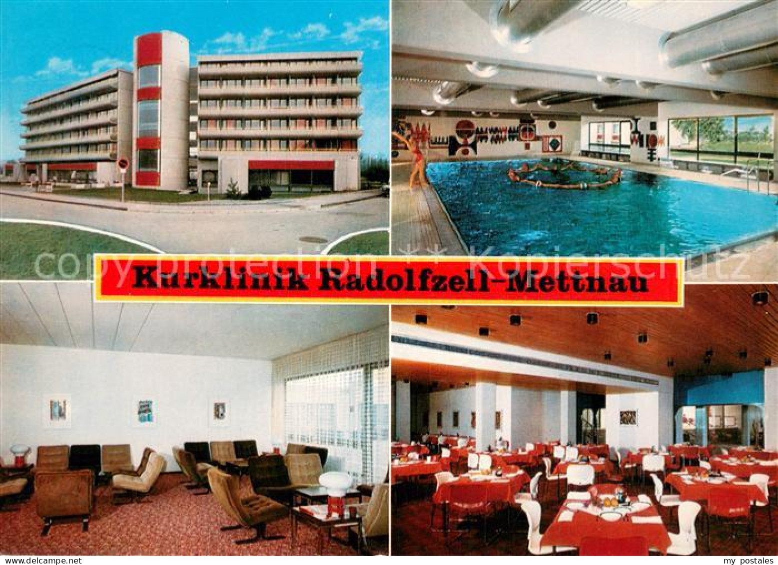 73687345 Mettnau Radolfzell Bodensee Kurklinik Speisesaal Aufenthaltsraum Hallen - Radolfzell