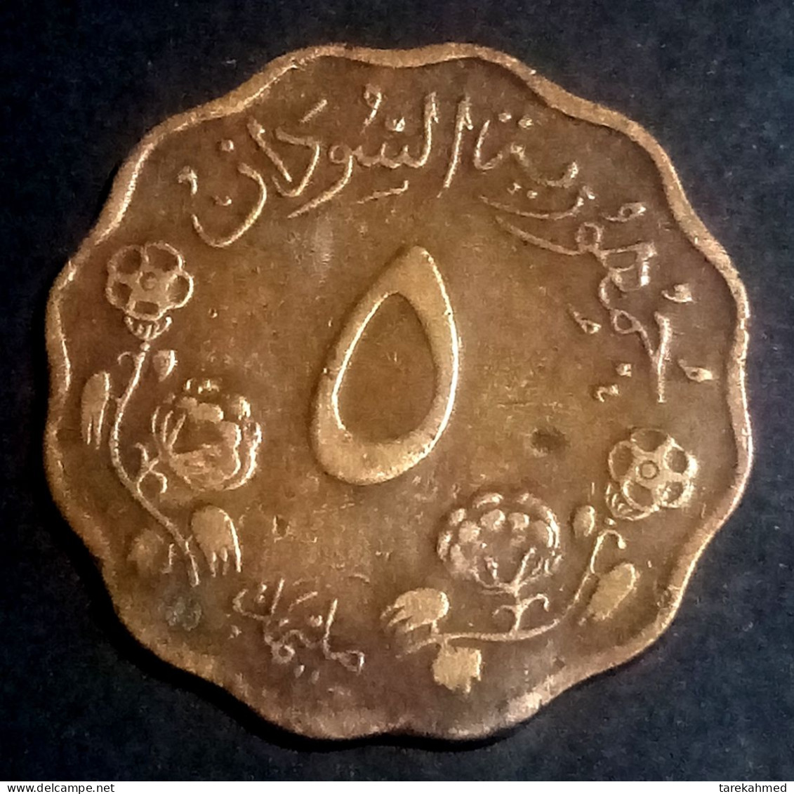 Sudan 1969 ,  V Rare 5 Millims , Km 31.1 , Gomaa - Sudan