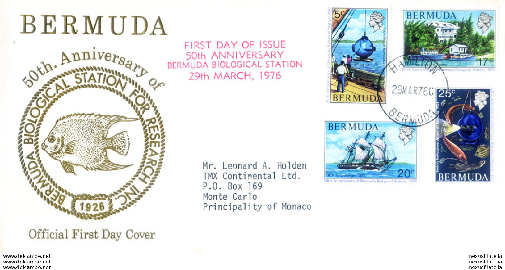 Annata Completa 1976. FDC. - Bermudas