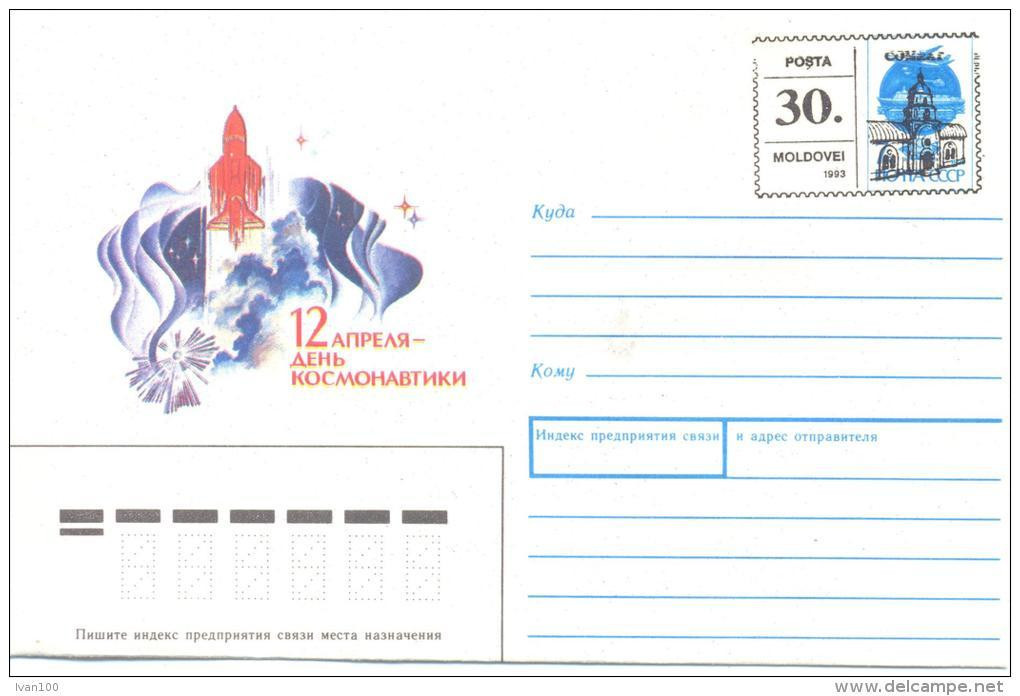 1993. Moldova, Local OP "30.00" On Soviet Stamp, Comrat-Capital Of Gagauzia, Mint/** - Moldavie