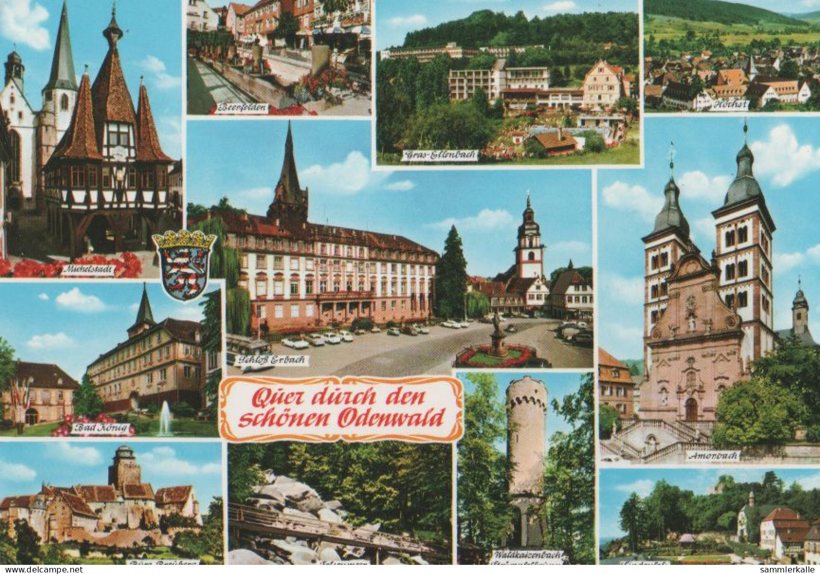 28813 - Odenwald - U.a. Waldkatzenbach - 1994 - Odenwald