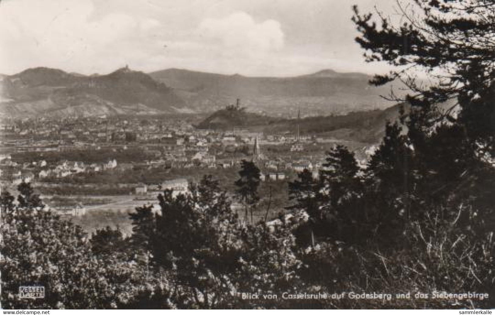 6805 - Bonn - Blick V. Casselruhe Auf Godesberg - 1968 - Bonn