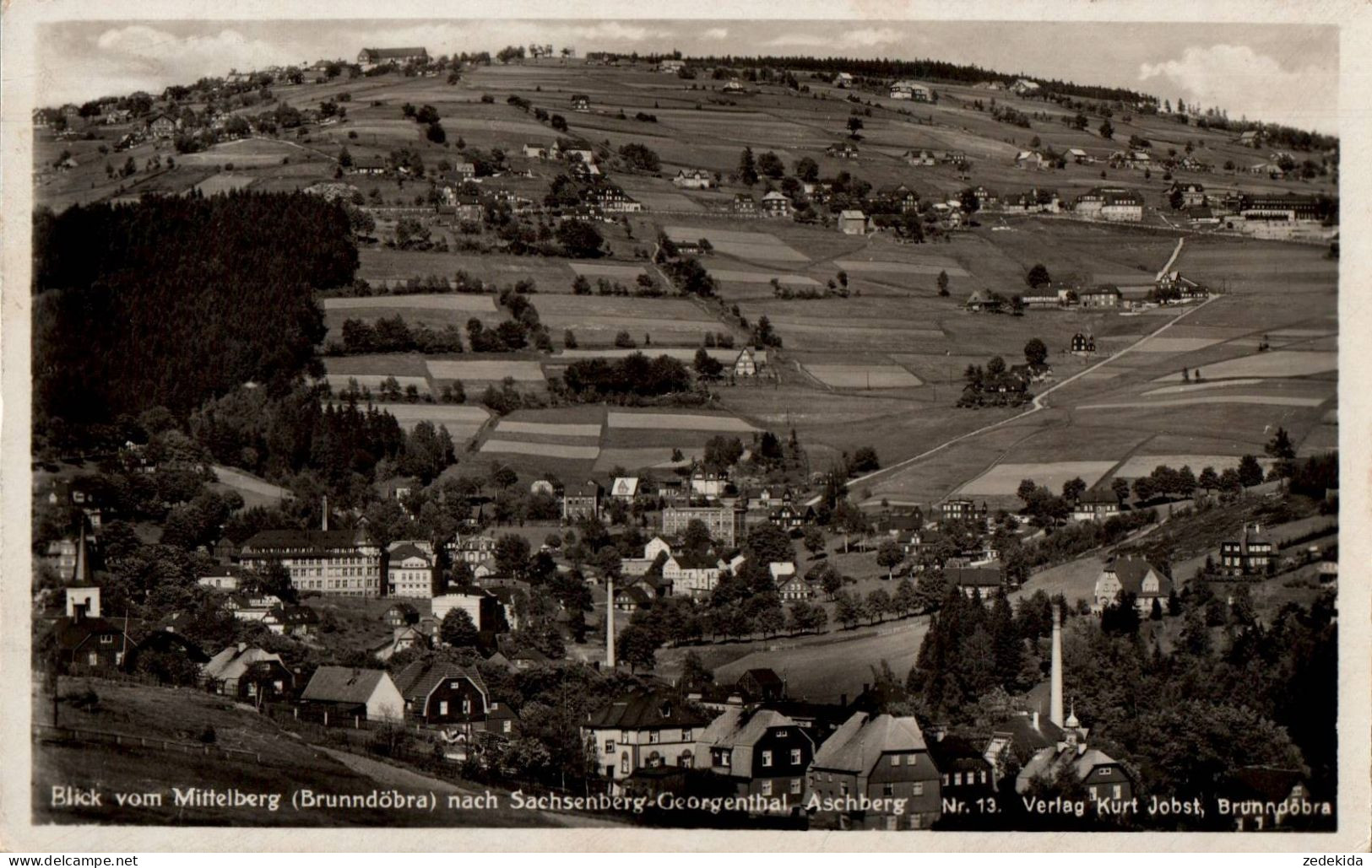 H0866 - Sachsenberg-Georgenthal Klingenthal Brunndöbra - Kurt Jobst - Klingenthal