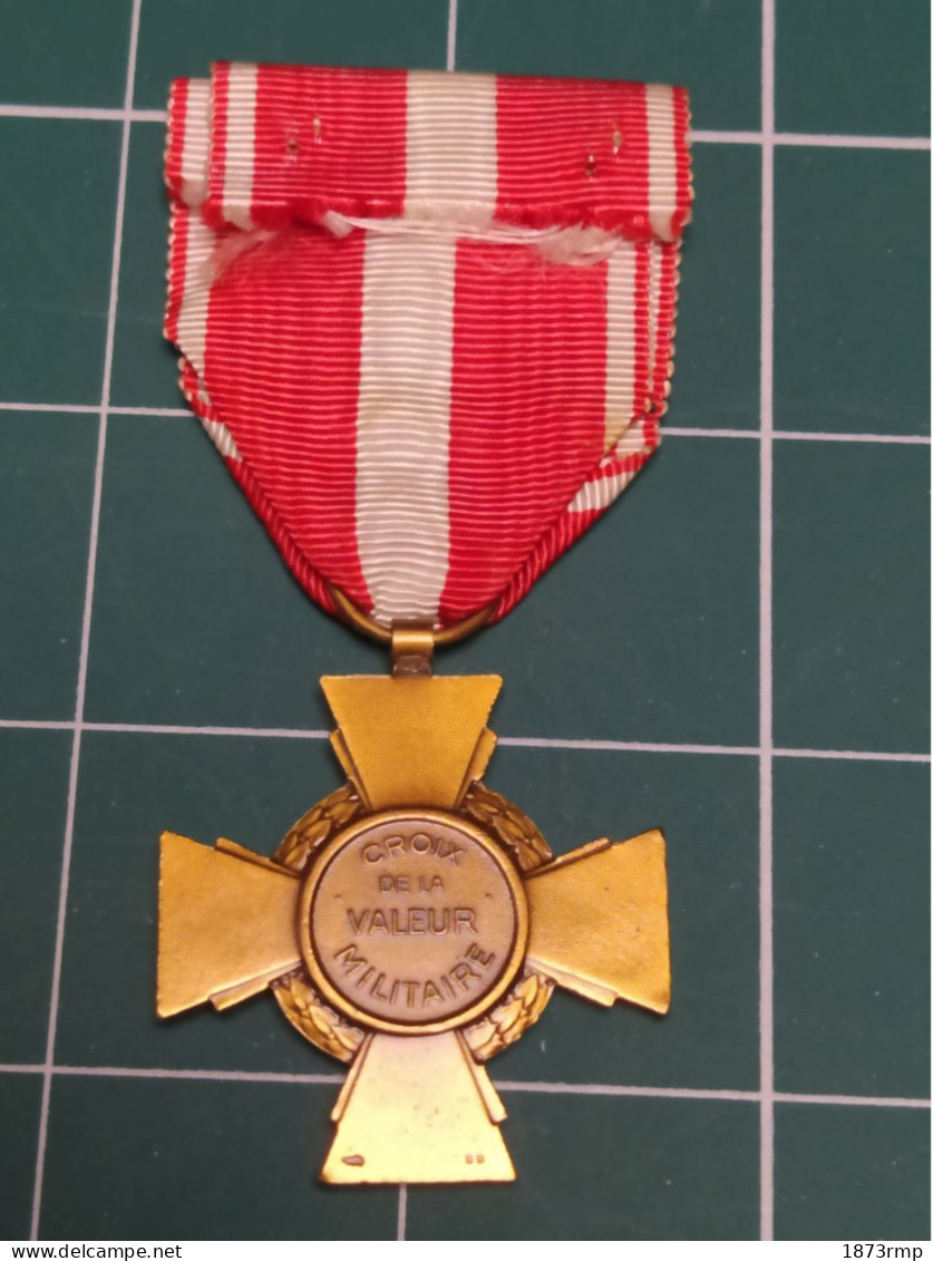 MÉDAILLE VALEUR MILITAIRE, 2 CITATIONS - Frankrijk