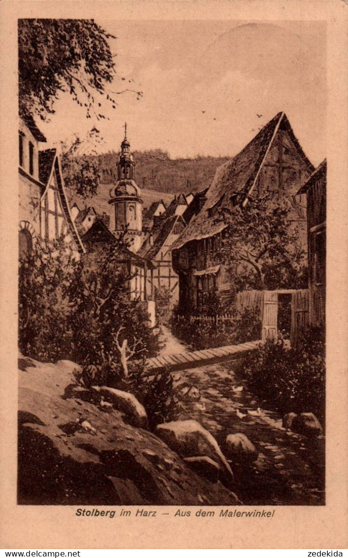 C7323 - Stolberg Im Harz - Malerwinkel - Carl Mittag - Stolberg (Harz)