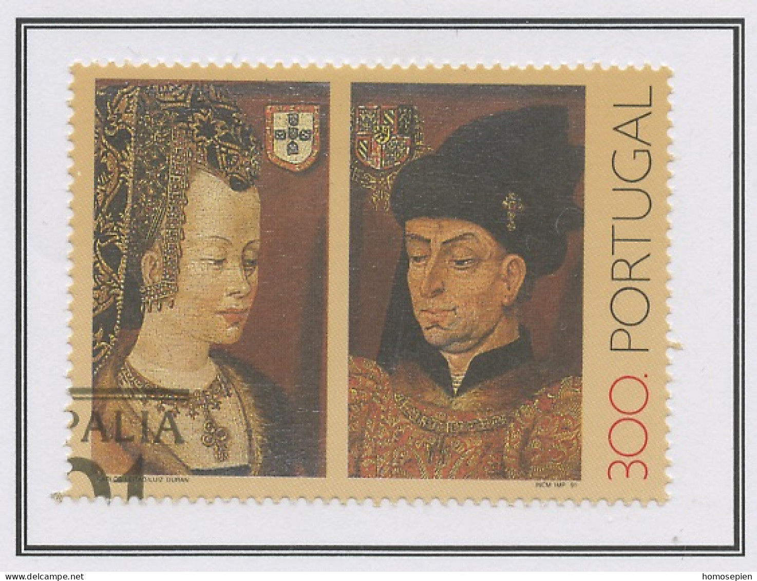 Portugal 1991 Y&T N°1842 - Michel N°1864 (o) - 300e Europalia 91 - Used Stamps