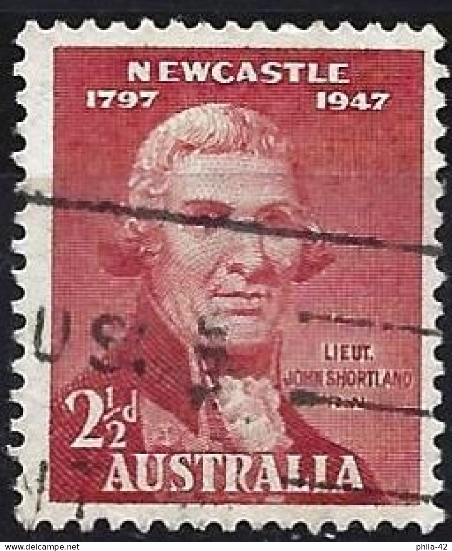 Australia 1947 - Mi 179 - YT 156 (  Lt. John Shortland ) - Used Stamps