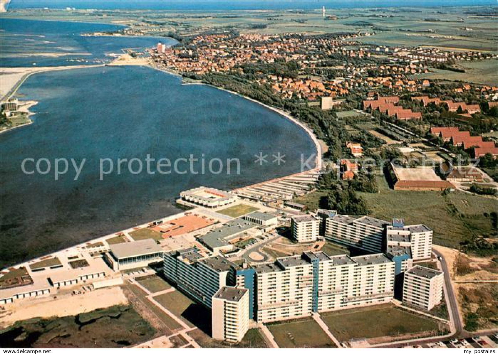 73684177 Heiligenhafen Ostseebad Fliegeraufnahme Ferienpark Mit Binnensee Heilig - Heiligenhafen