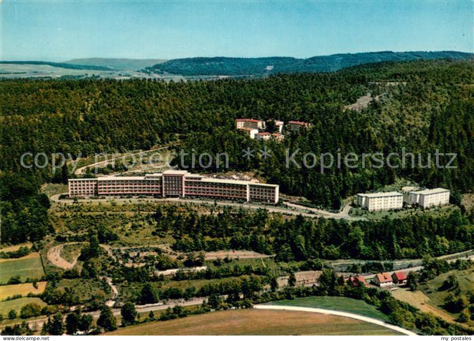 73683886 Schwabthal Fliegeraufnahme Sanatorium Lautergrund Schwabthal - Staffelstein