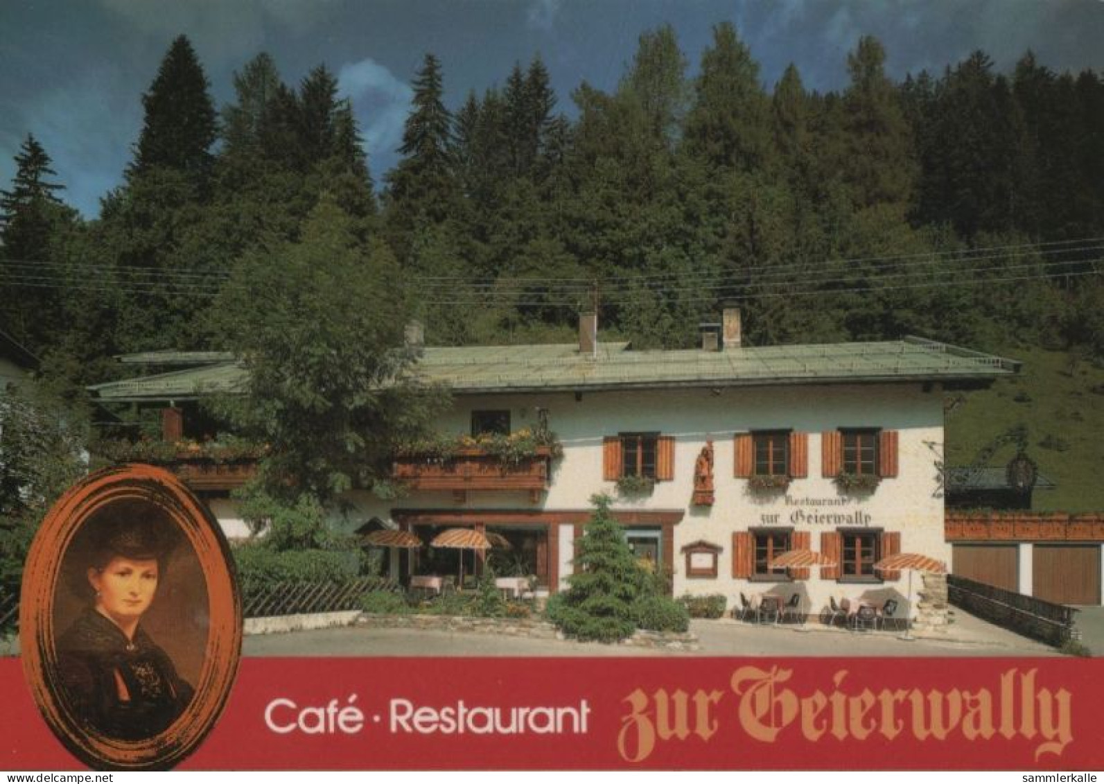 63566 - Österreich - Elbigenalp - Cafe-Restaurant Zur Geierwally - Ca. 1990 - Reutte