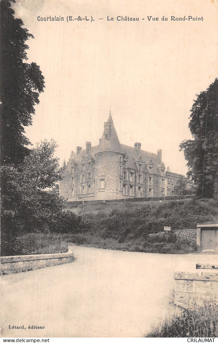 28-COURTALAIN LE CHÂTEAU-N°5189-H/0049 - Courtalain