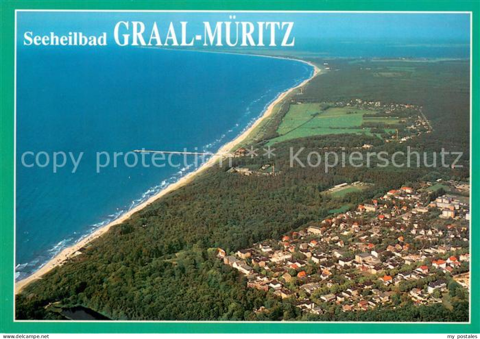 73682129 Graal-Mueritz Ostseebad Fliegeraufnahme Graal-Mueritz Ostseebad - Graal-Müritz