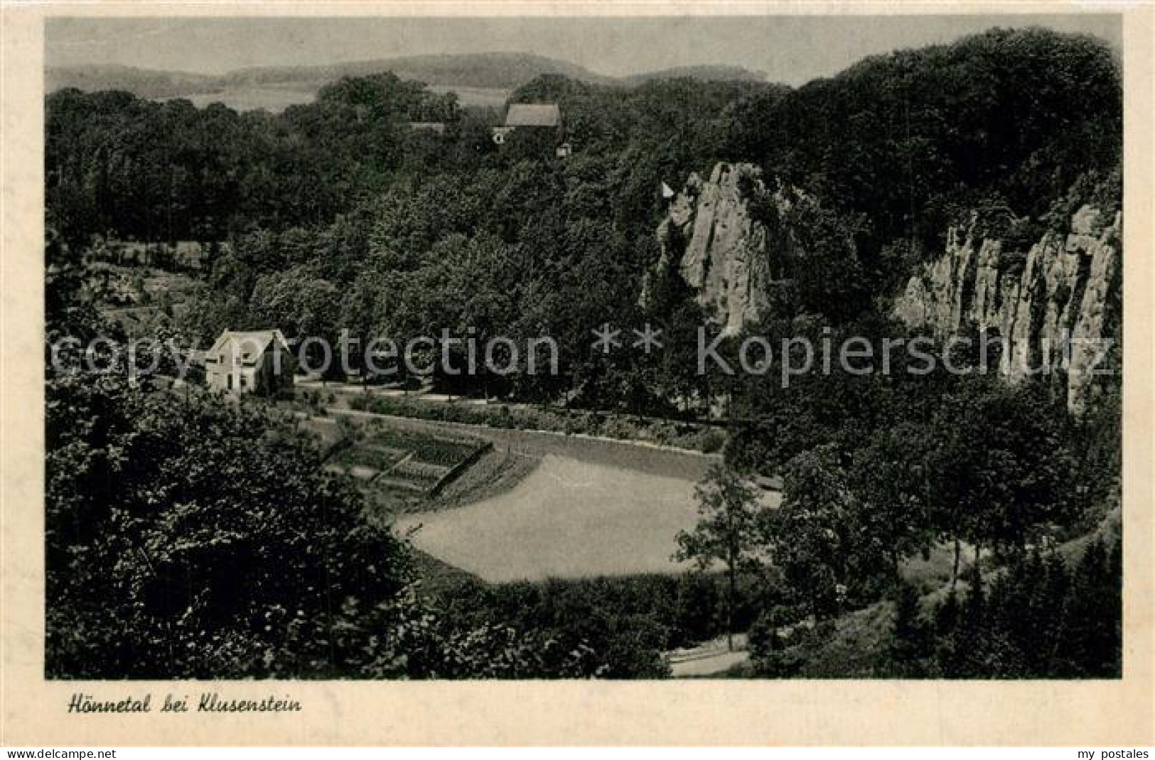 73572145 Hemer Panorama Hoennetal Burg Klusenstein Felsen Hemer - Hemer