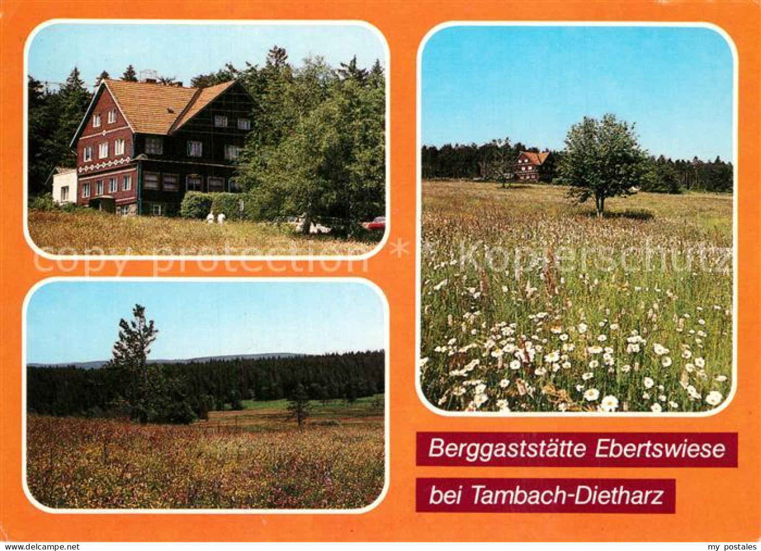73569972 Tambach-Dietharz Berggaststaette Ebertswiese Teilansichten Tambach-Diet - Tambach-Dietharz