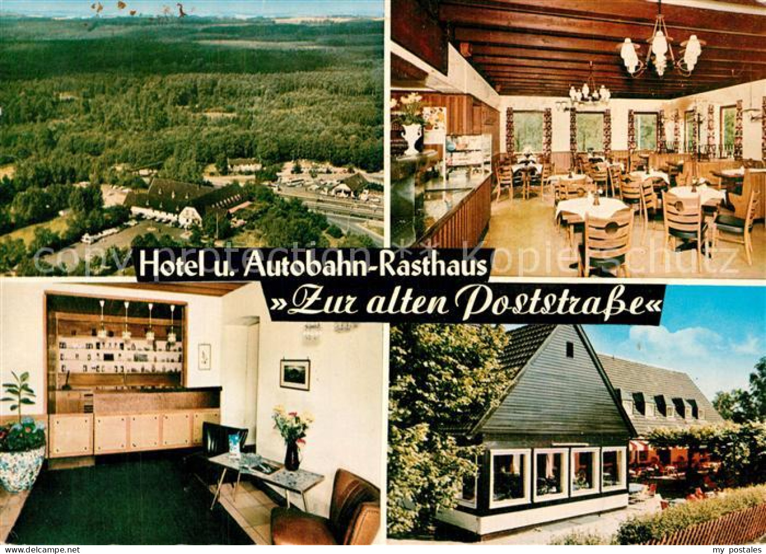 73569932 Siegburg Hotel Und Autobahn Rasthaus Zur Alten Poststrasse Panorama Sie - Siegburg
