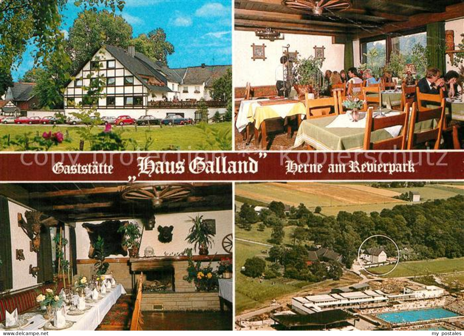 73569732 Herne Westfalen Gastst?tte Haus Galland  Herne Westfalen - Herne