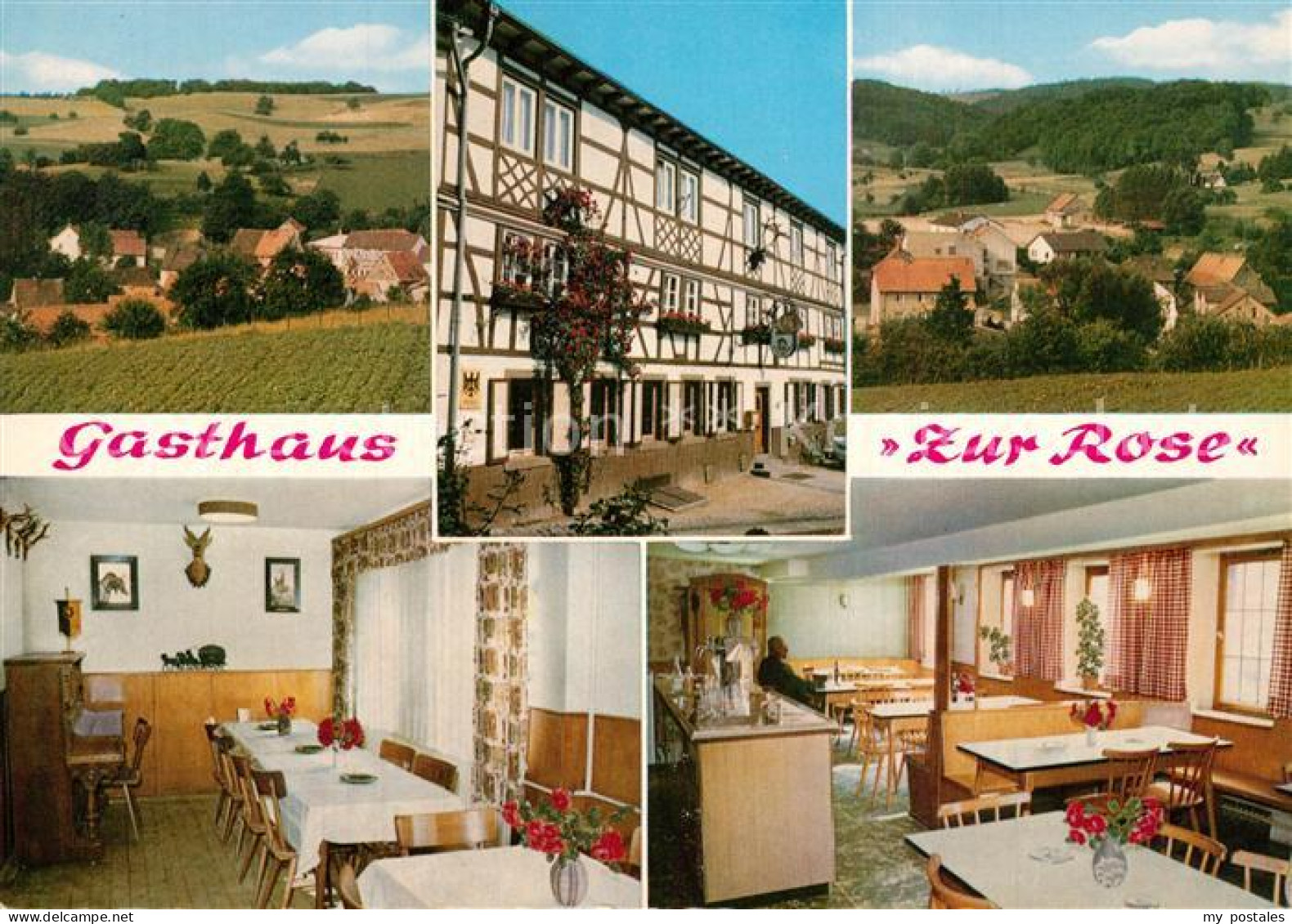 73569239 Weinheim Bergstrasse Gasthaus-Pension Zur Rose  Weinheim Bergstrasse - Weinheim