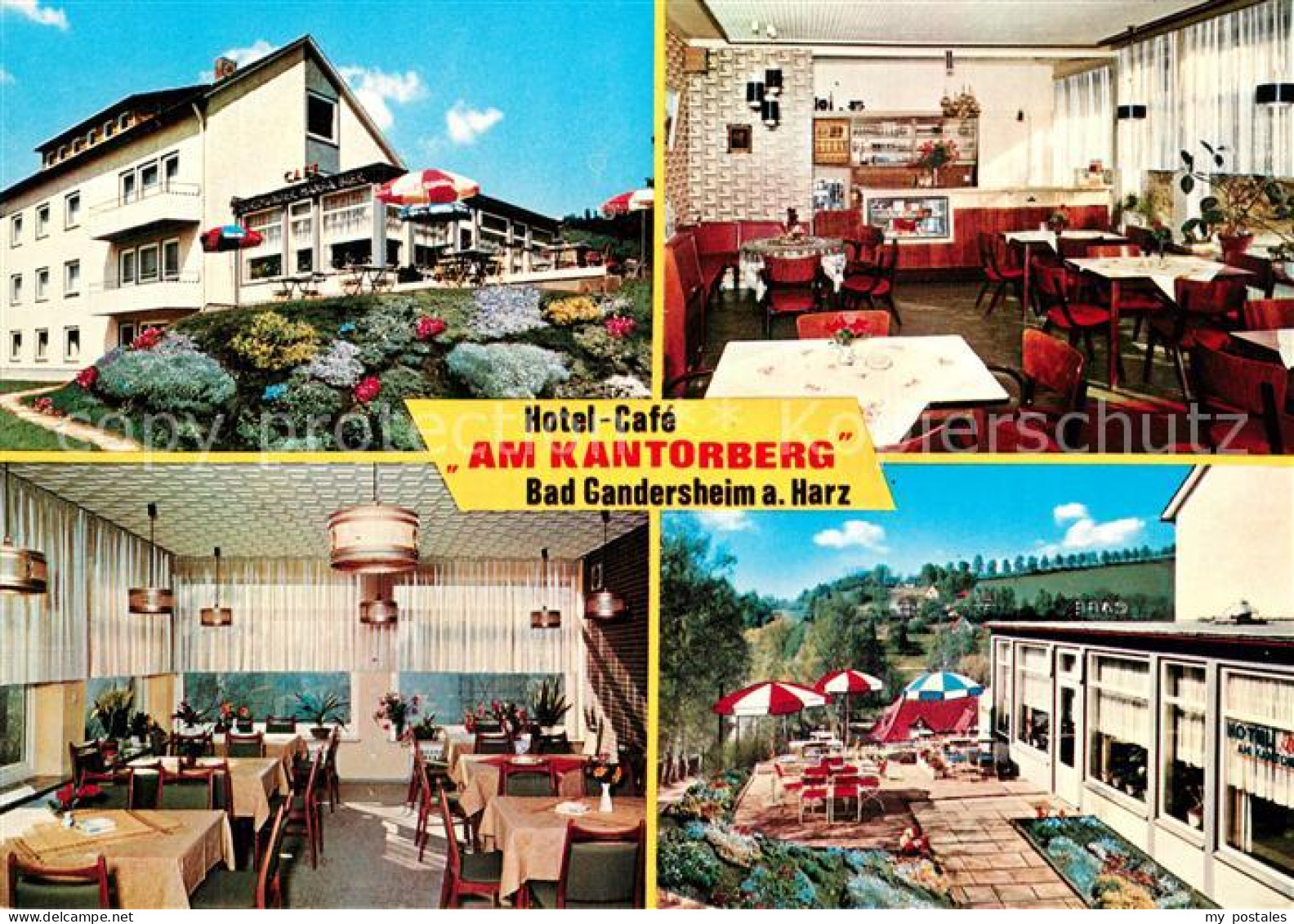 73569216 Bad Gandersheim Hotel Cafe Am Kantorberg Terrasse Bad Gandersheim - Bad Gandersheim