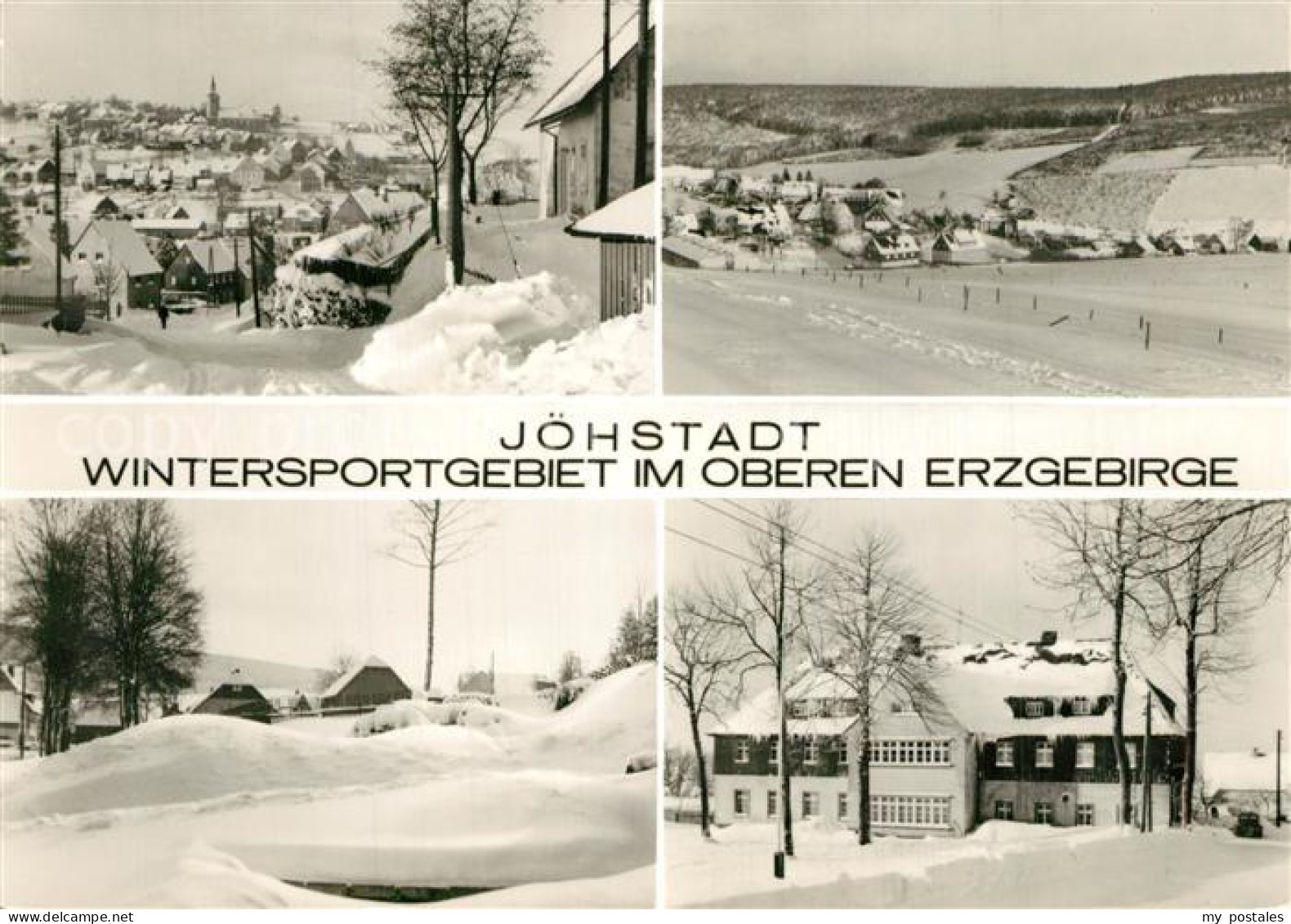 73567070 Joehstadt Panorama Wintersportgebiet Im Oberen Erzgebirge Berghotel Win - Jöhstadt
