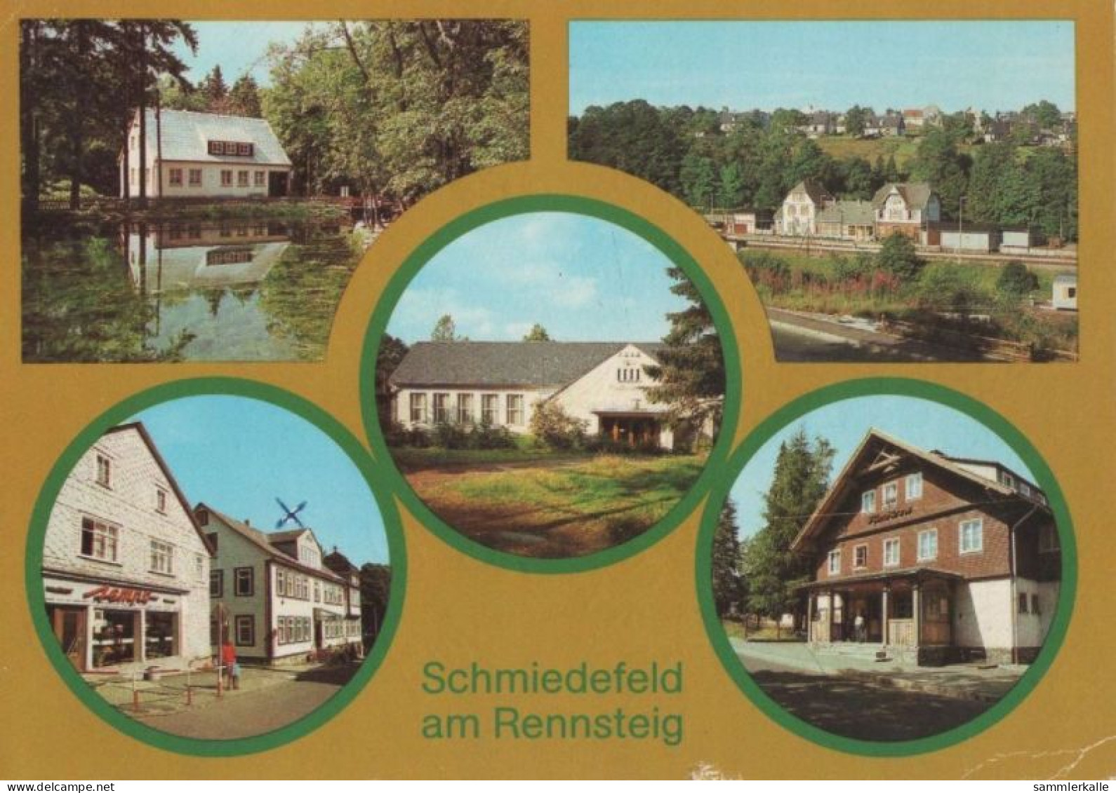 39065 - Schmiedefeld - U.a. HO-Gaststätte - 1982 - Schmiedefeld
