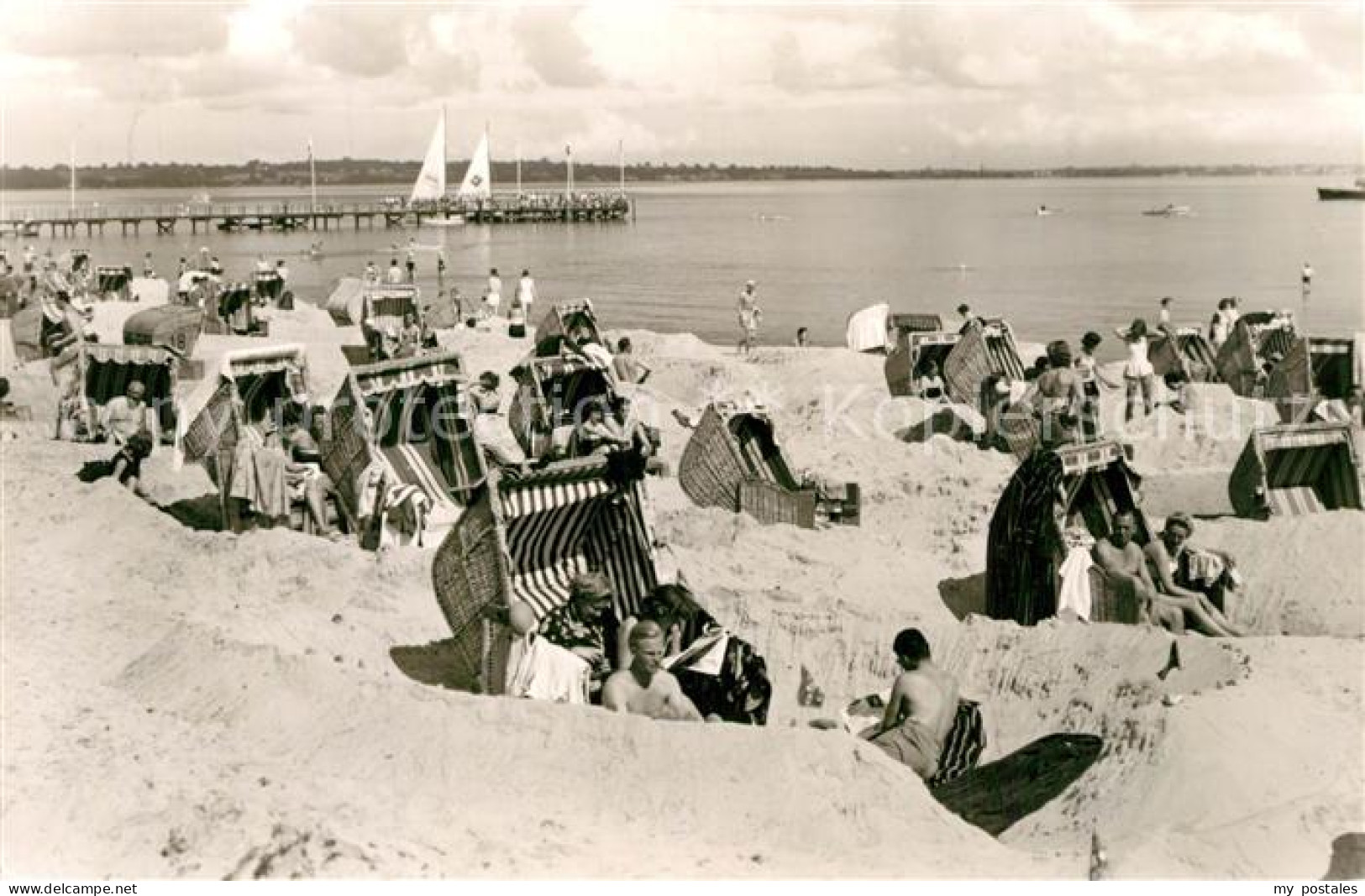 73566543 Scharbeutz Ostseebad Strandpartie Und Neue Liebe Scharbeutz Ostseebad - Scharbeutz