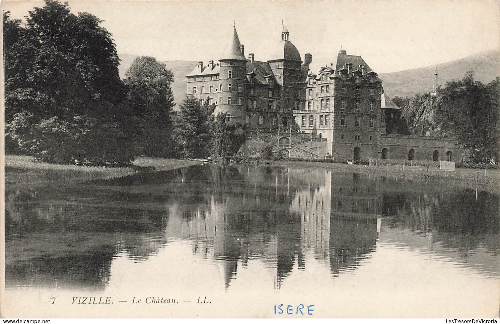 FRANCE - Vizille - Le Château - Carte Postale Ancienne - Vizille