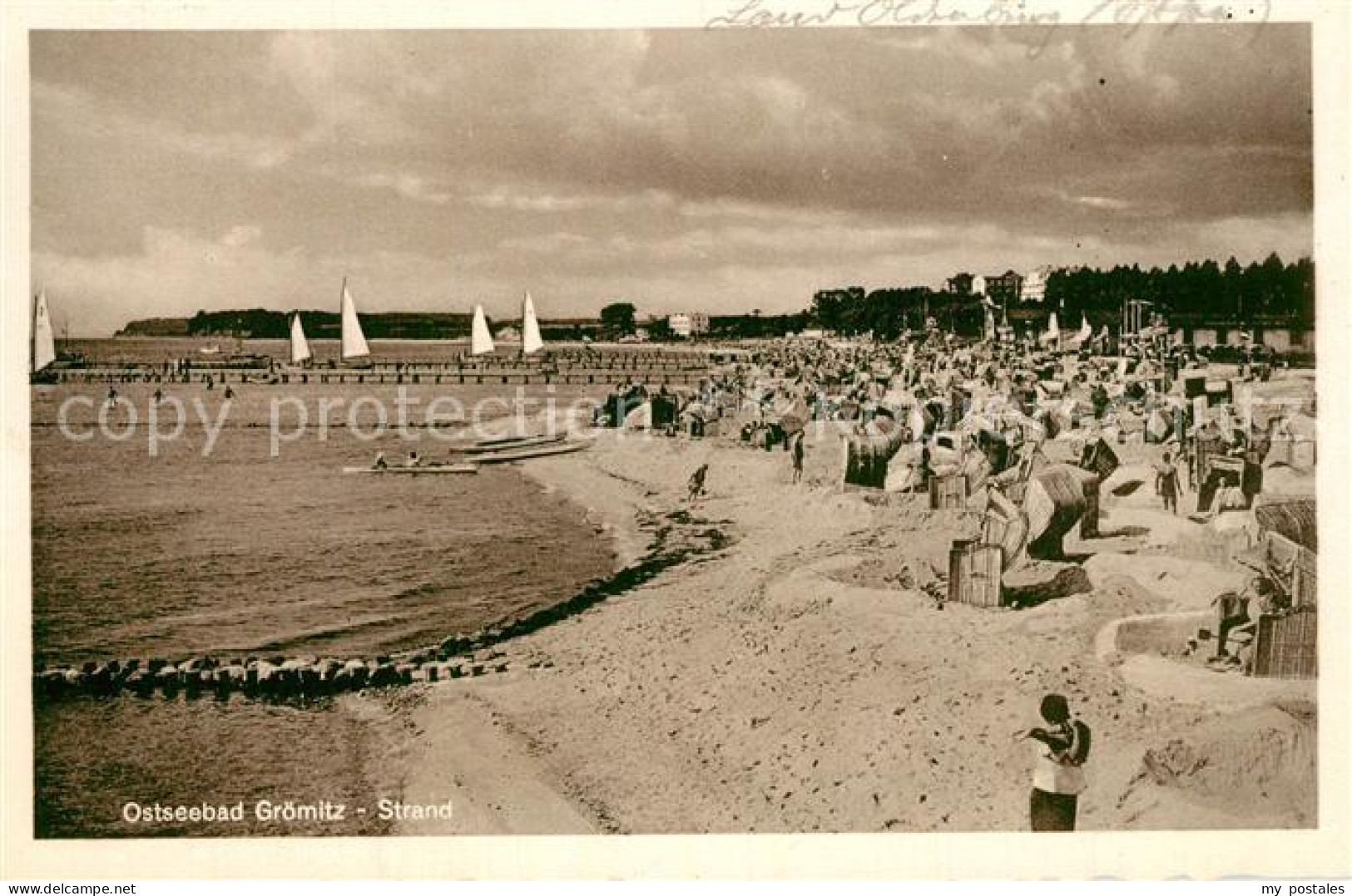 73566433 Groemitz Ostseebad Strandpartie Groemitz Ostseebad - Groemitz