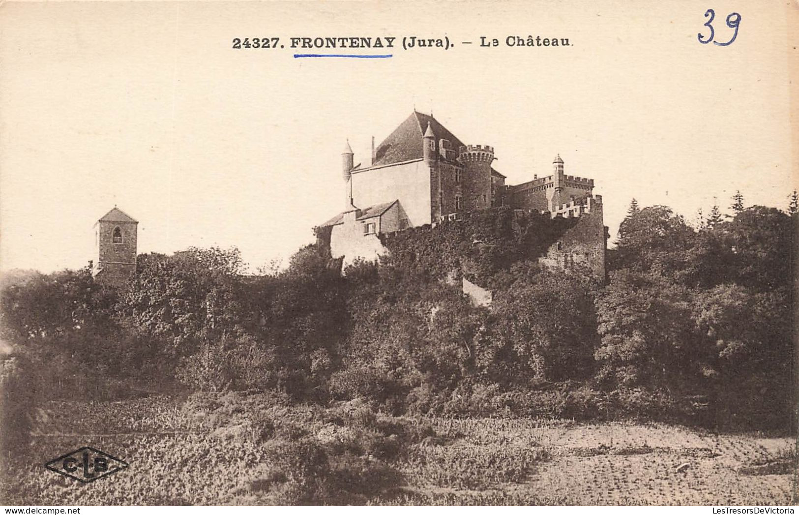 FRANCE - Frontenay - Le Château - Carte Postale Ancienne - Vizille