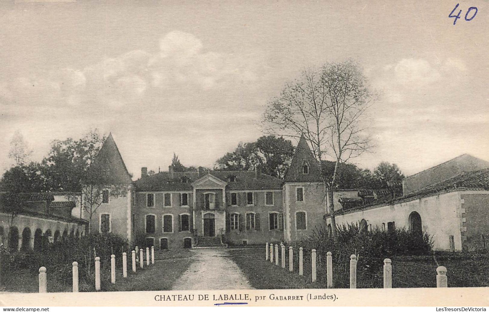 FRANCE - Château De Laballe - Gabarret - Carte Postale Ancienne - Other & Unclassified