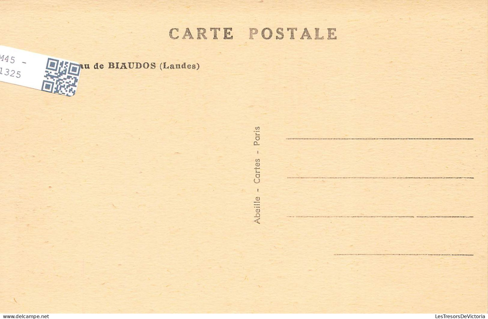 FRANCE - Château De Biaudos - Carte Postale Ancienne - Sonstige & Ohne Zuordnung