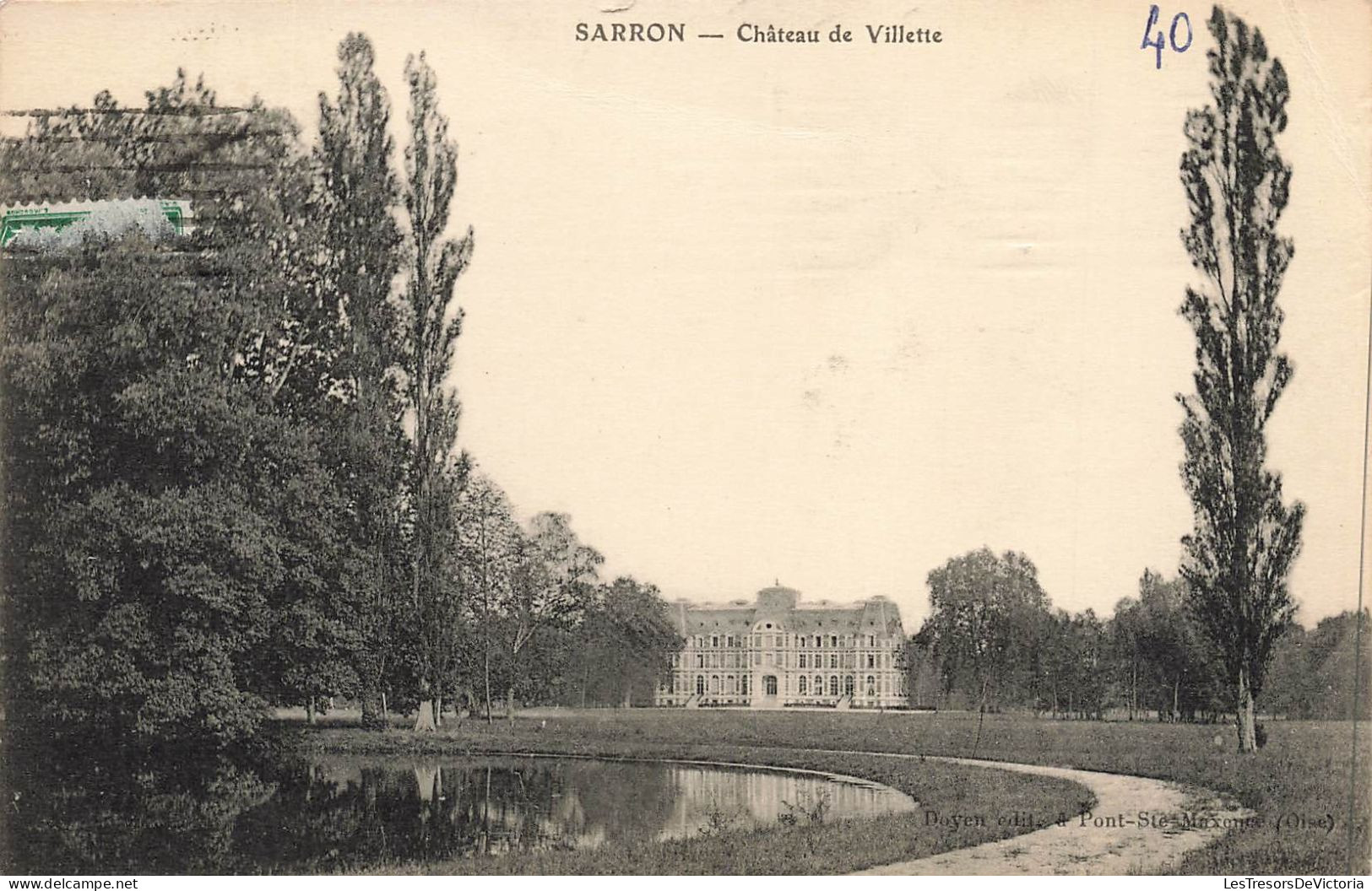 FRANCE - Sarron - Château De Villette - Carte Postale Ancienne - Other & Unclassified