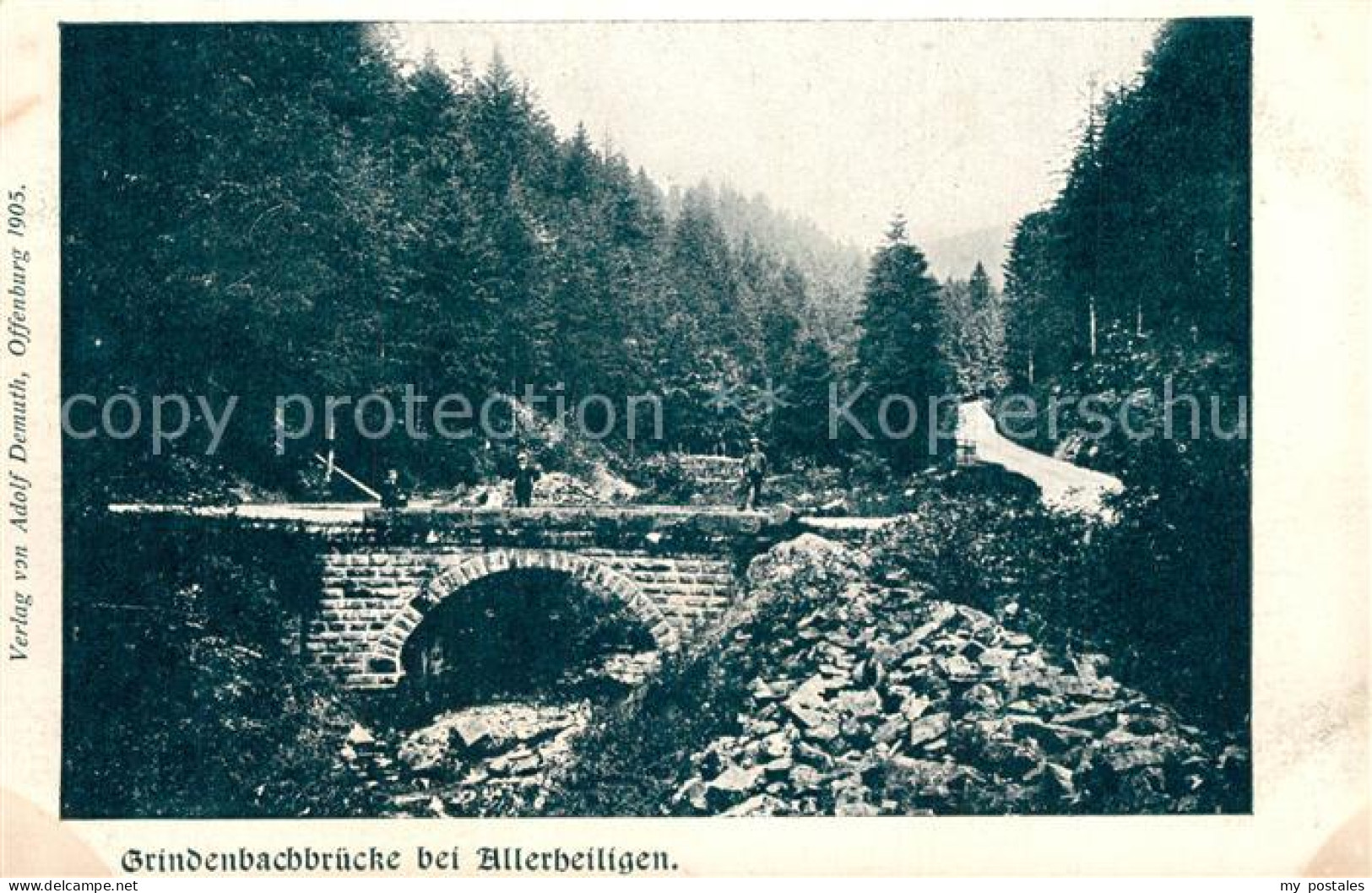 73558303 Allerheiligen Oppenau Grindenbachbruecke Allerheiligen Oppenau - Oppenau