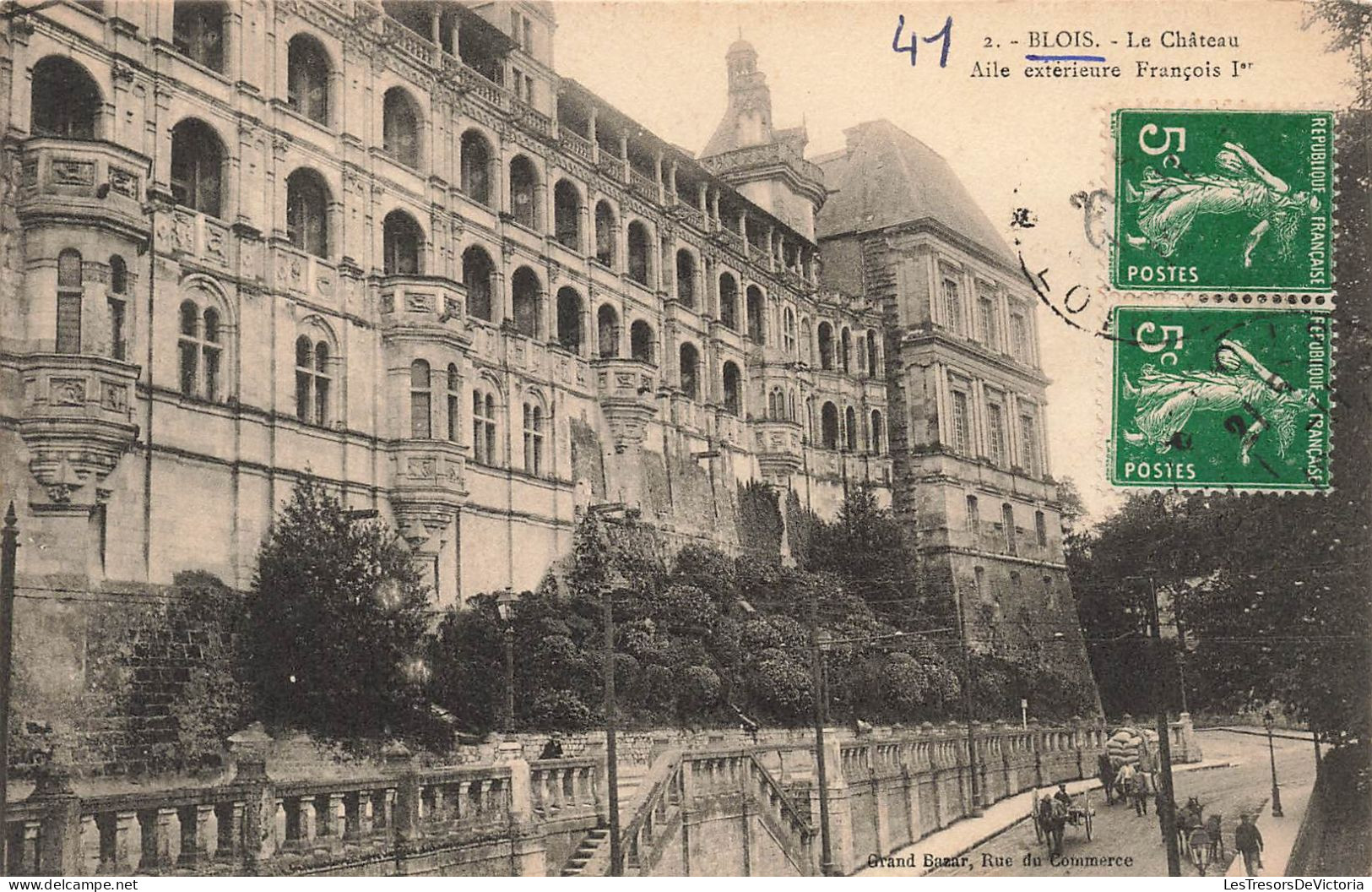 FRANCE - Blois - Château - Aile Extérieure François Ler - Carte Postale Ancienne - Blois