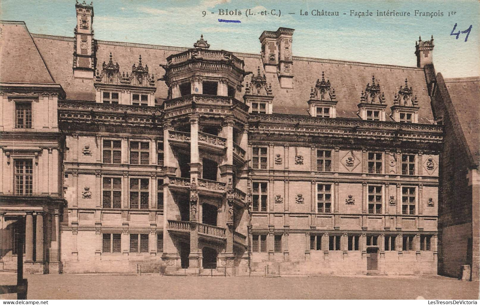 FRANCE - Blois - Château - Aile Intérieure François Ler - Carte Postale Ancienne - Blois