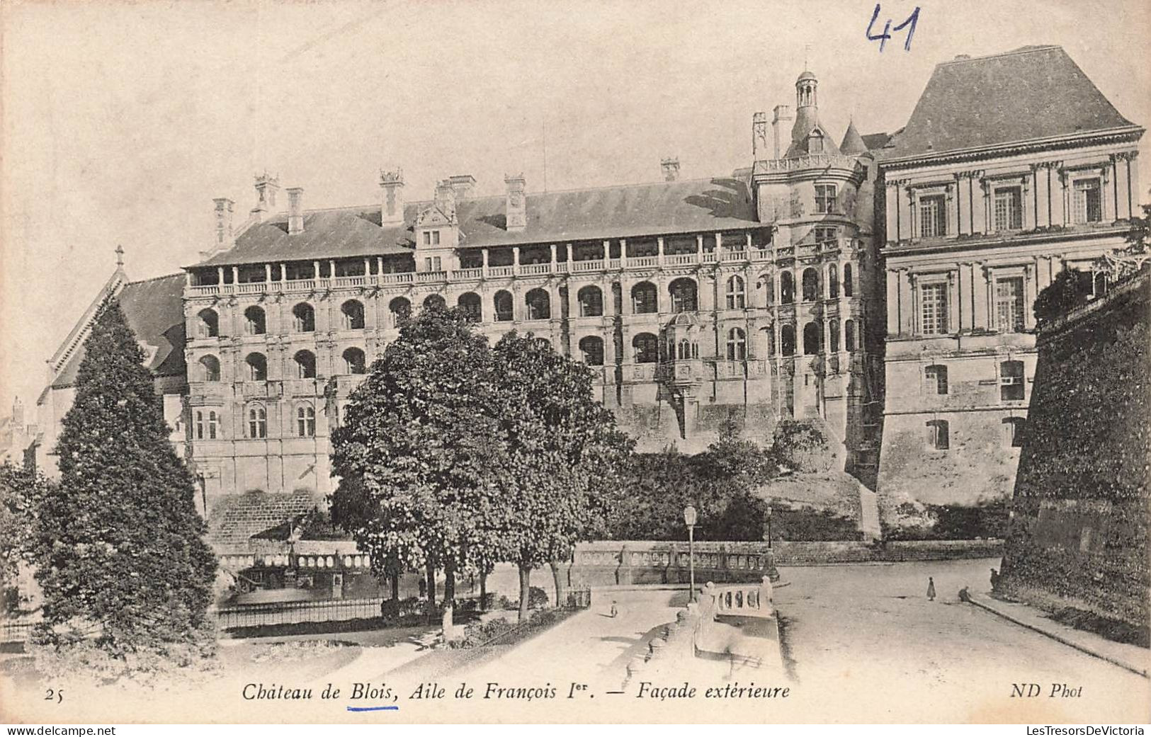 FRANCE - Blois - Château - Aile De François Ler - Façade Extérieure - Carte Postale Ancienne - Blois