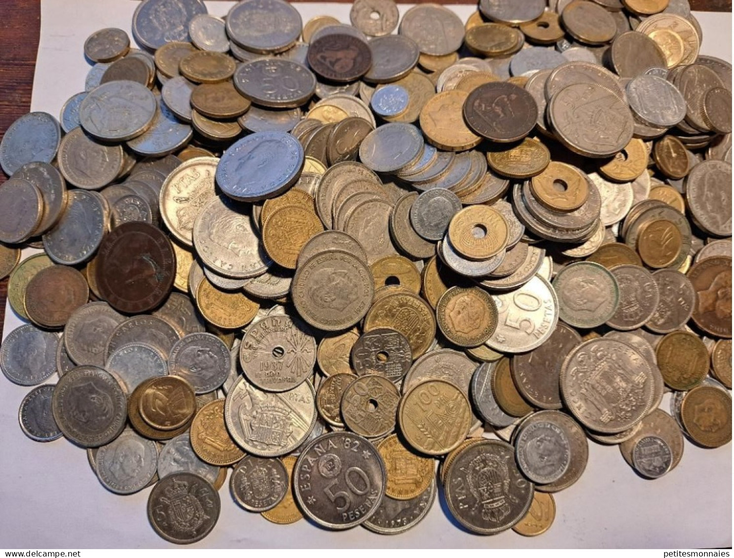 ESPAGNE    Lot De 2,619 KG De   Monnaies   E - Mezclas - Monedas