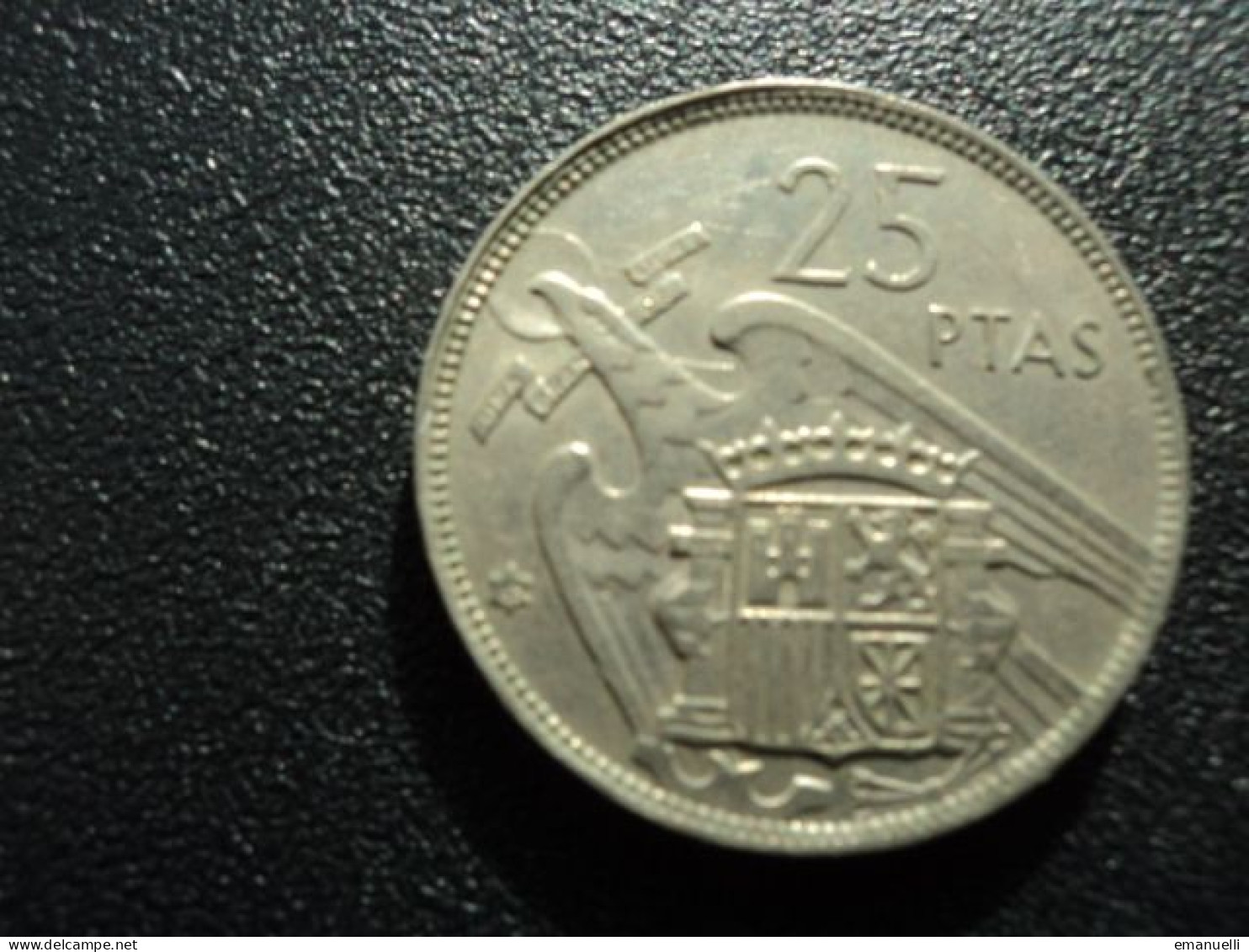 ESPAGNE : 25 PESETAS   1957 (65)    KM 787      SUP - 25 Pesetas