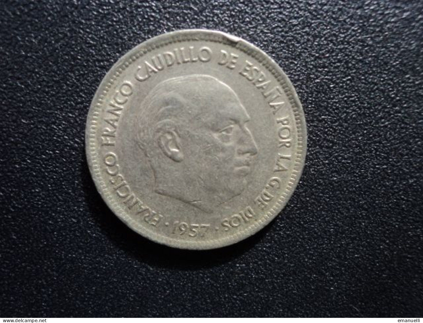 ESPAGNE : 25 PESETAS   1957 (66)    KM 787      SUP * - 25 Peseta