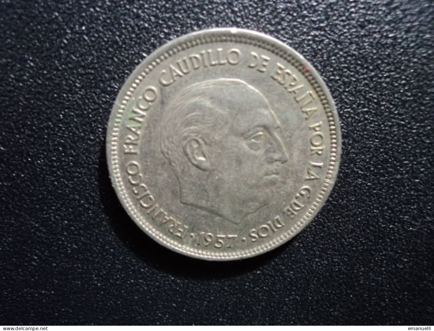 ESPAGNE : 25 PESETAS   1957 (75)    KM 787      SUP - 25 Peseta