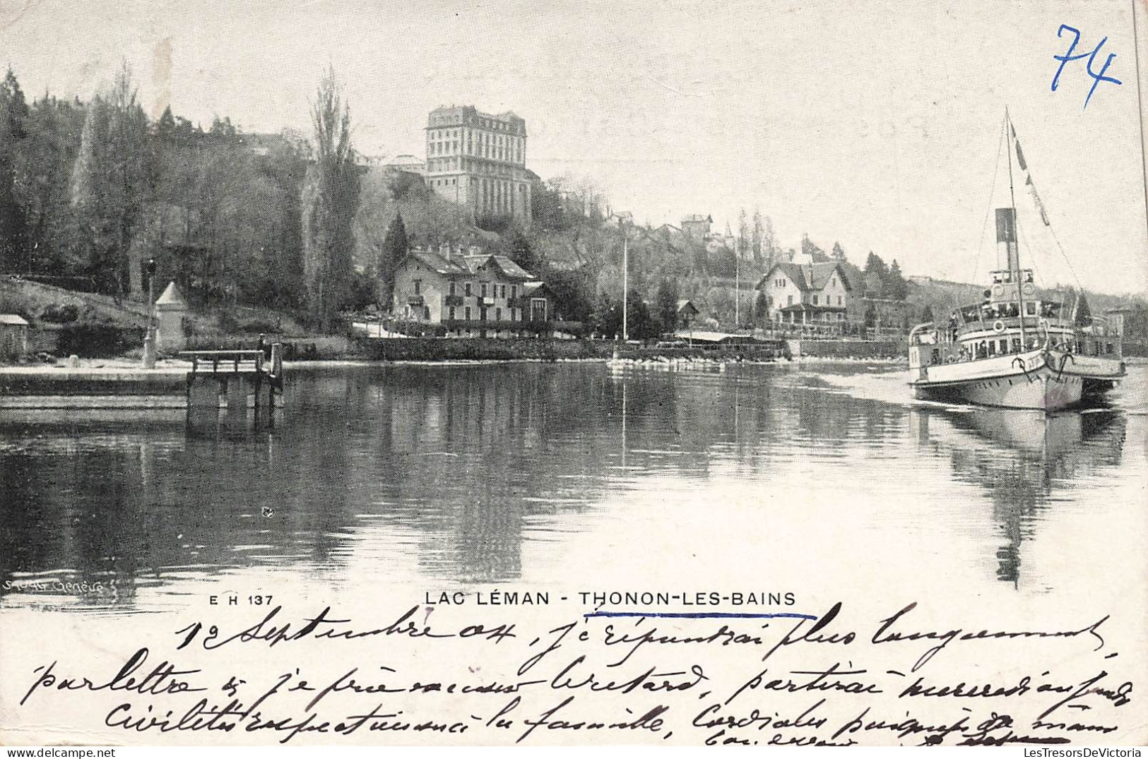 FRANCE - Thonon Les Bains - Lac Léman - Carte Postale Ancienne - Thonon-les-Bains