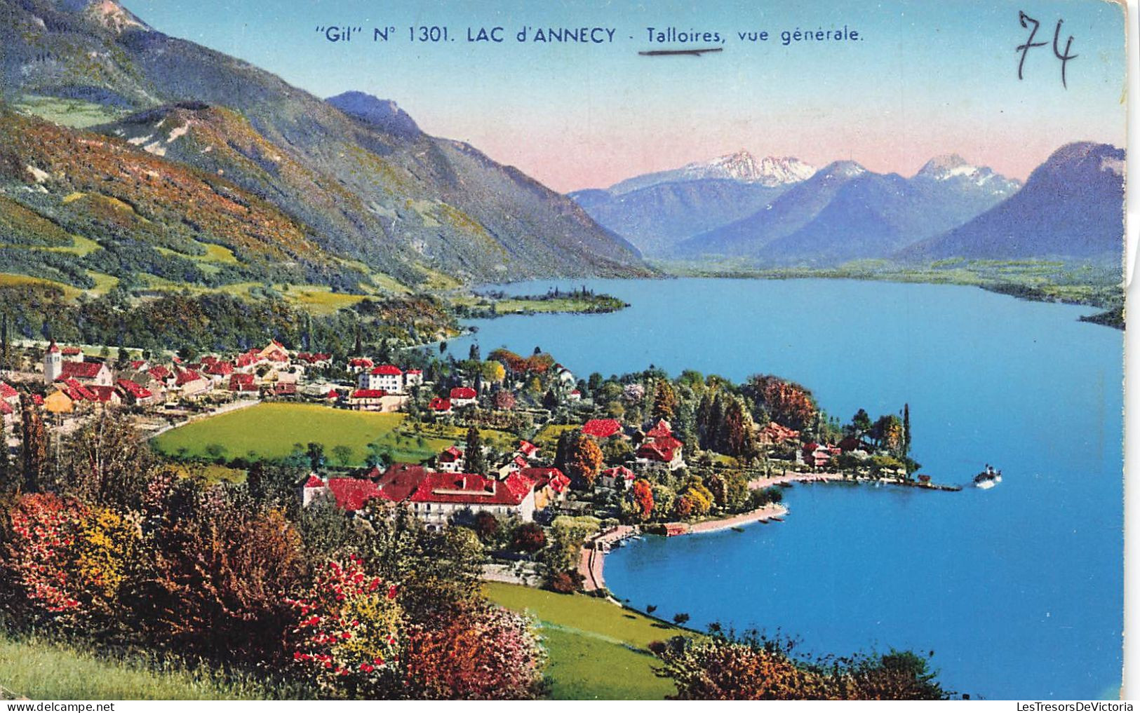 FRANCE - Talloires - Lac D'Annecy - Vue Générale - Carte Postale - Talloires