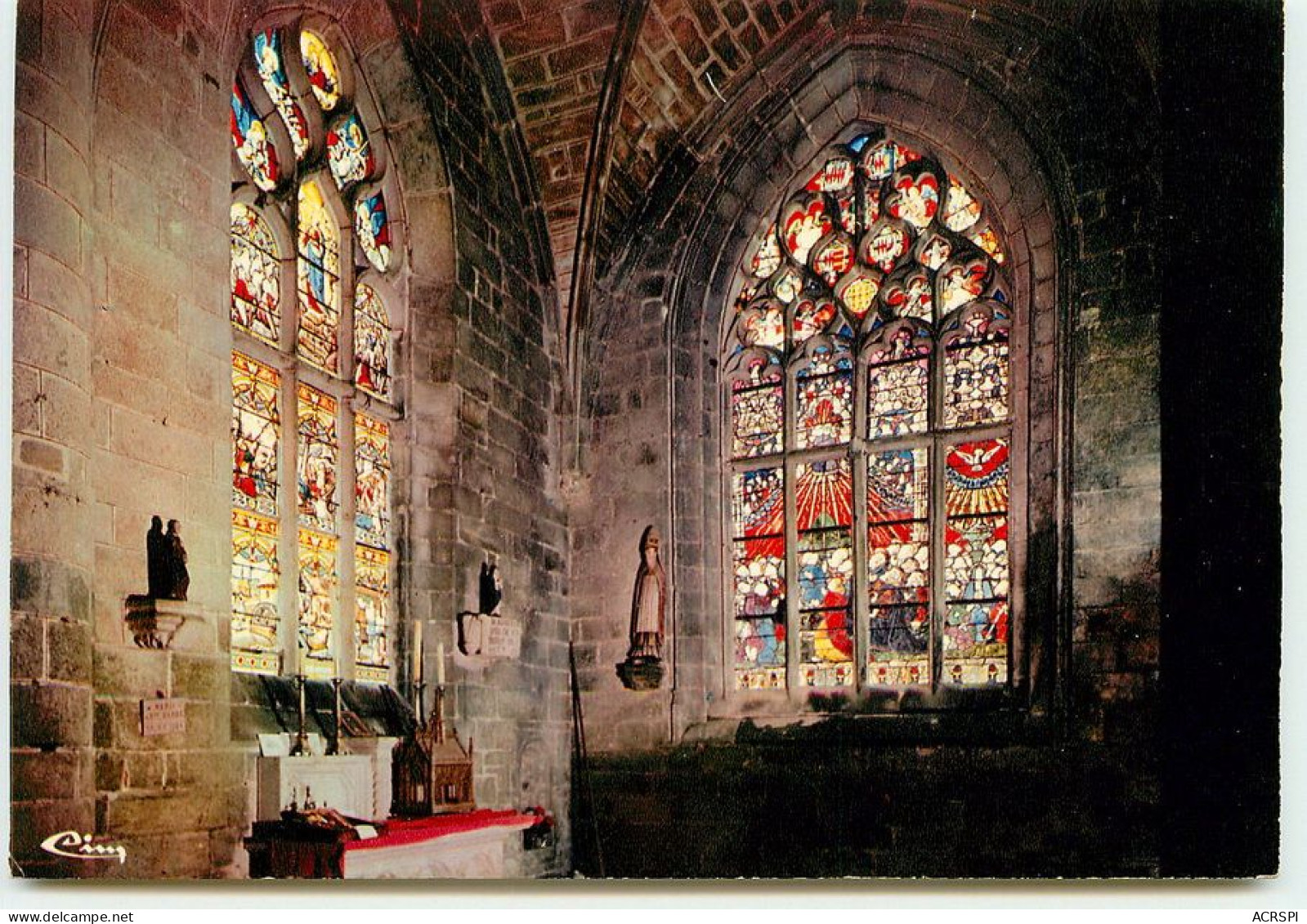 LE FAOUET  La Chapelle Sainte Barbe Le Vitrail  TT 1422 - Faouët