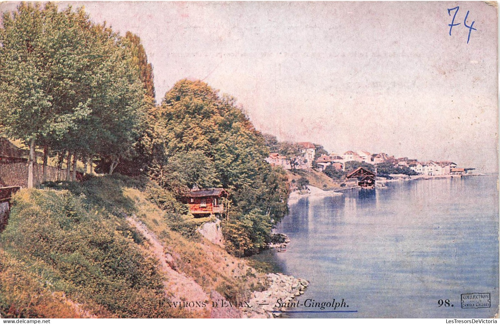 FRANCE - Environs D'Evian - Saint Gingolph - Carte Postale Ancienne - Evian-les-Bains