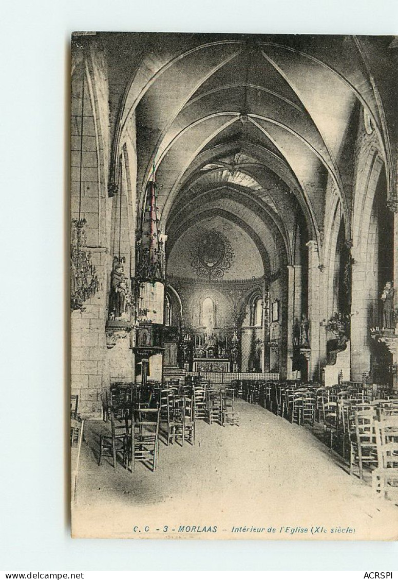 MORLASS Intérieur De L'église  TT 1476 - Morlaas